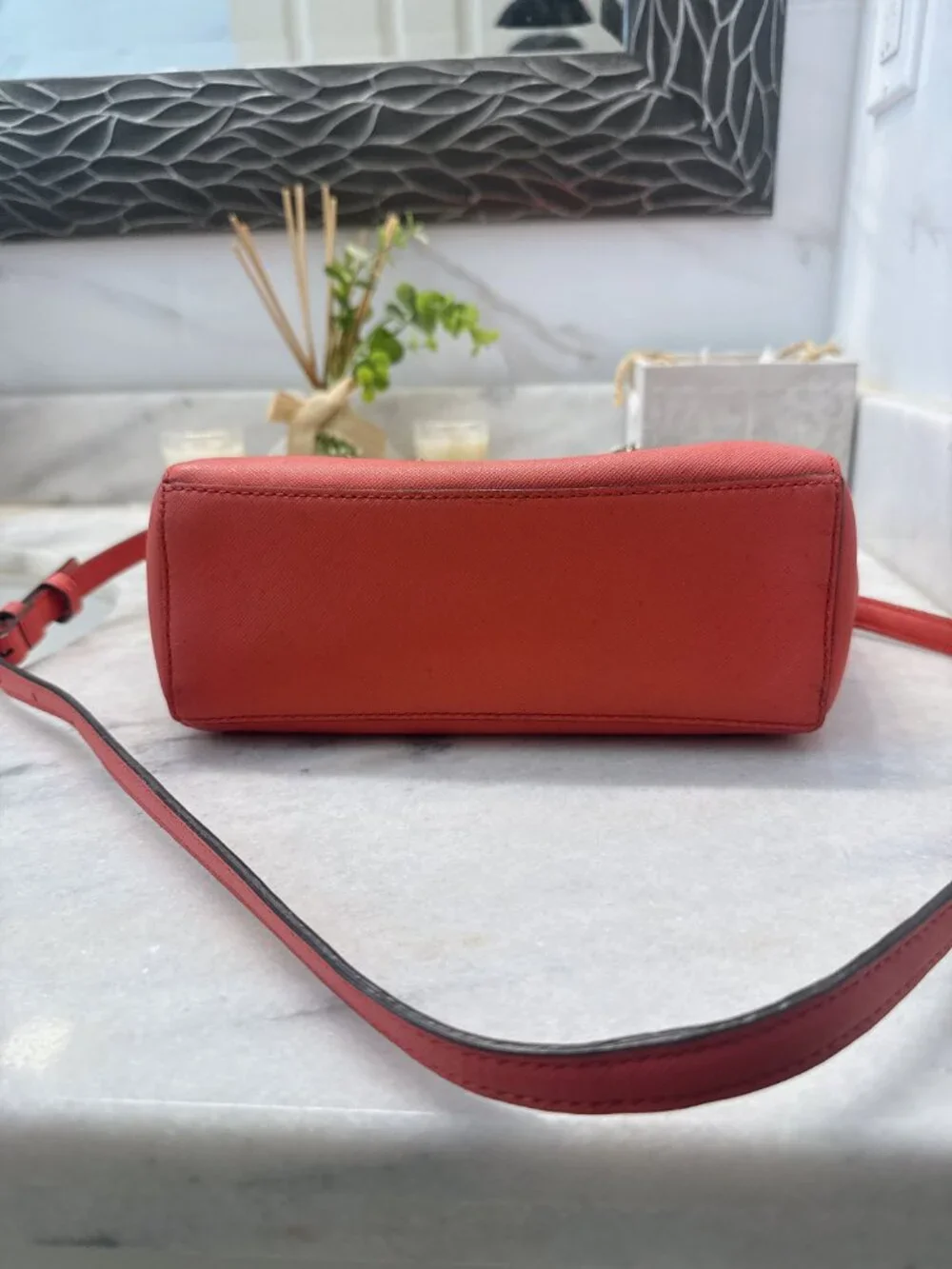 EUC Coach Madison Saffiano Leather Mini Tote Bag